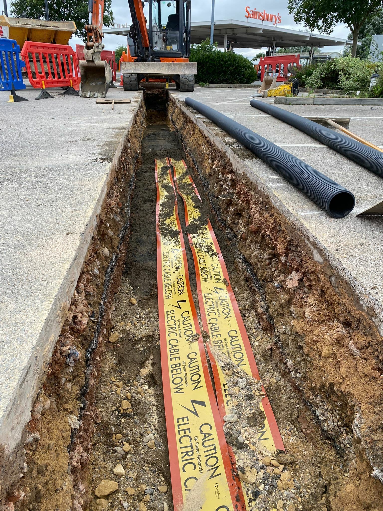 Careys Sainsburys EV Installation