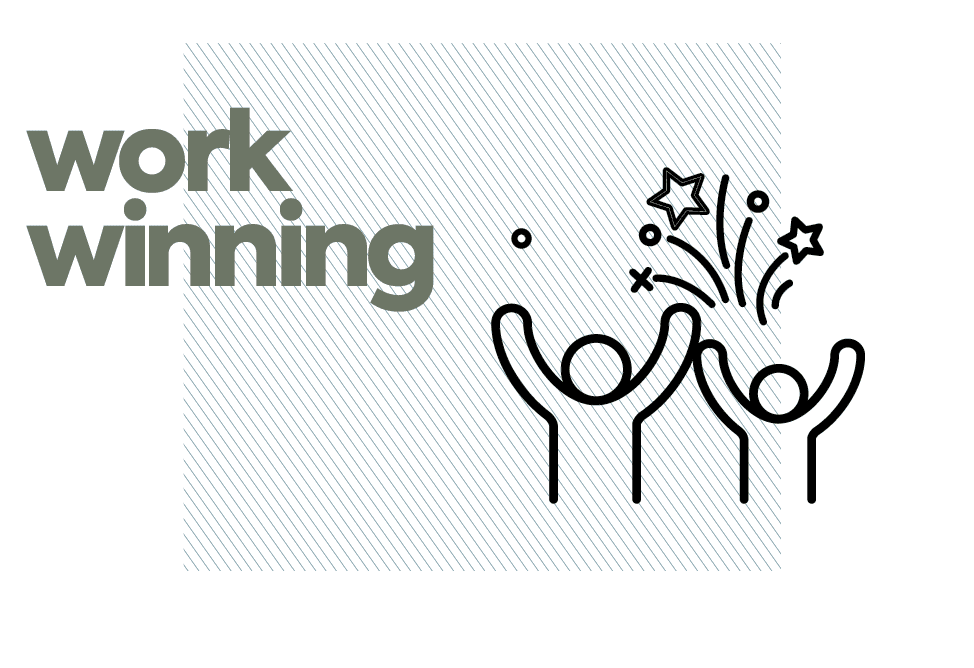 Work winning logo