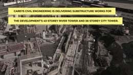 Careys Civil Engineering - One Nine Elms concrete pour