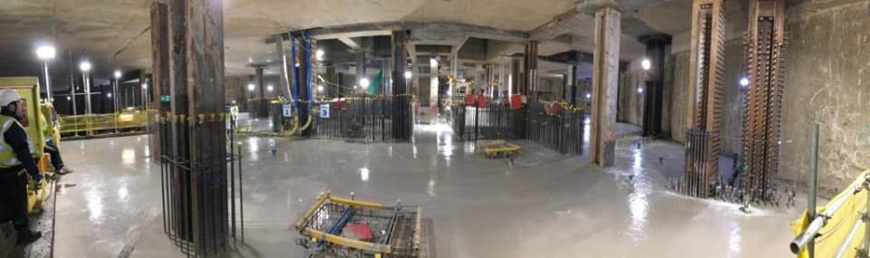 Careys Civil Engineering One Nine Elms Concrete Pour