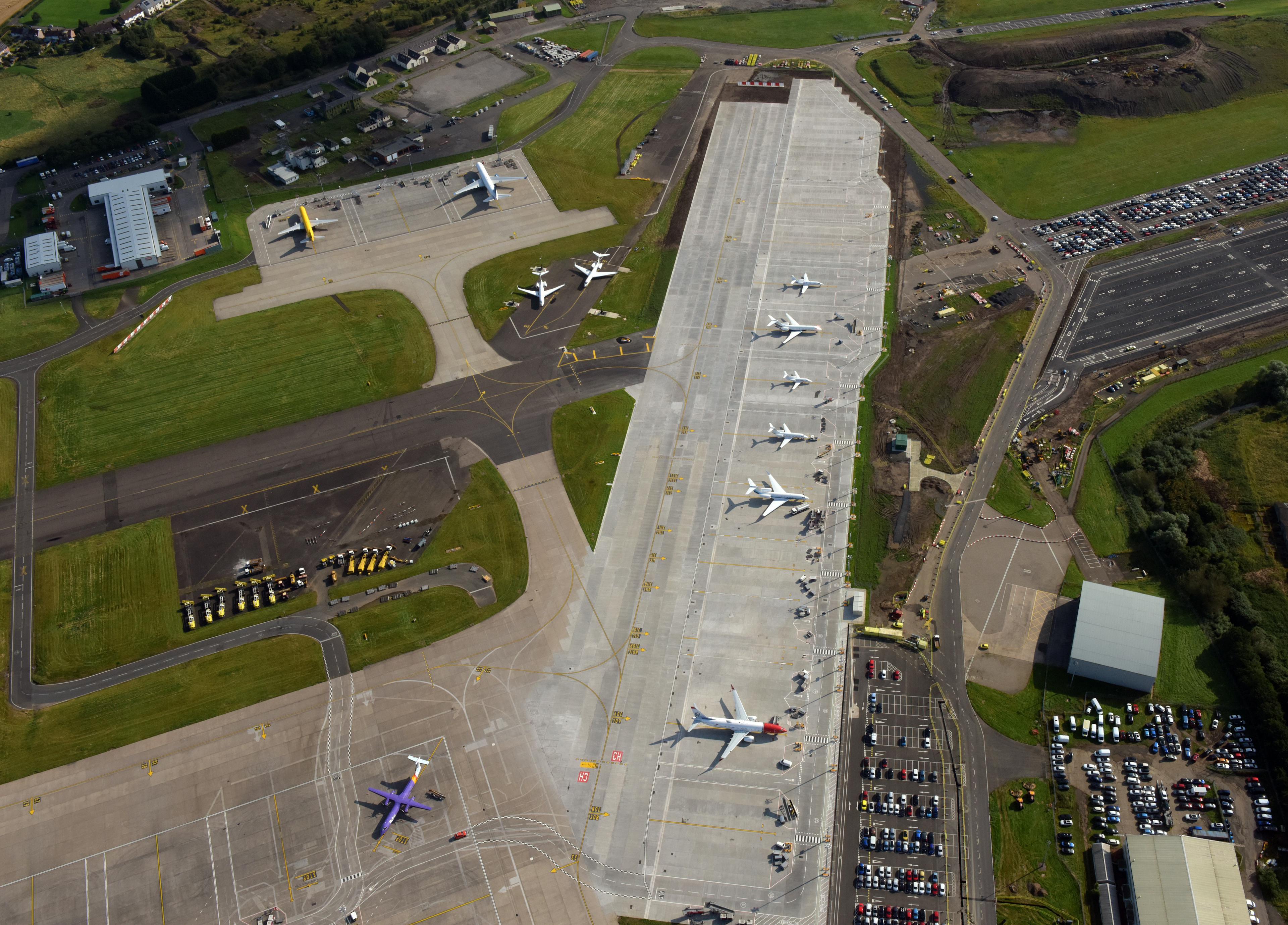 Edinburgh Airport Stands