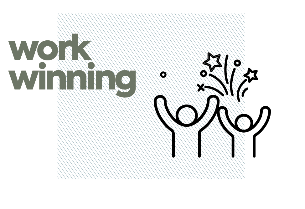Work winning logo